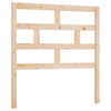 Bed Headboard 96x4x100 cm Solid Wood Pine