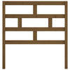 Bed Headboard Honey Brown 96x4x100 cm Solid Wood Pine