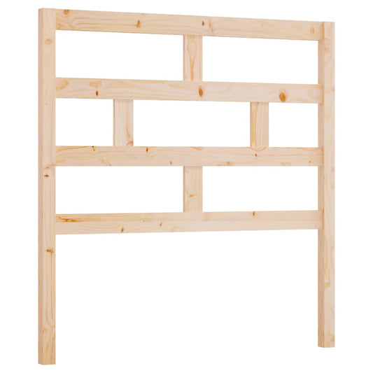 Bed Headboard | Natural Wood | Solid Pine Wood | Standard