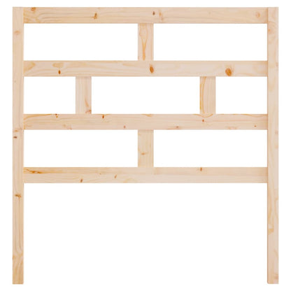 Bed Headboard 106x4x100 cm Solid Wood Pine