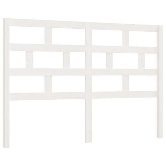 Bed Headboard | White | Solid Pine Wood | Standard |  Appealing Design
