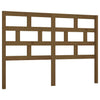 Bed Headboard Honey Brown 156x4x100 cm Solid Wood Pine