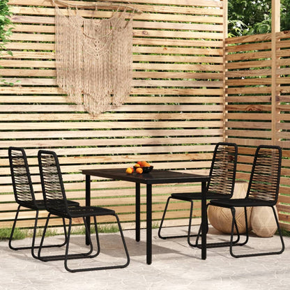 Garden Dining Set | Black