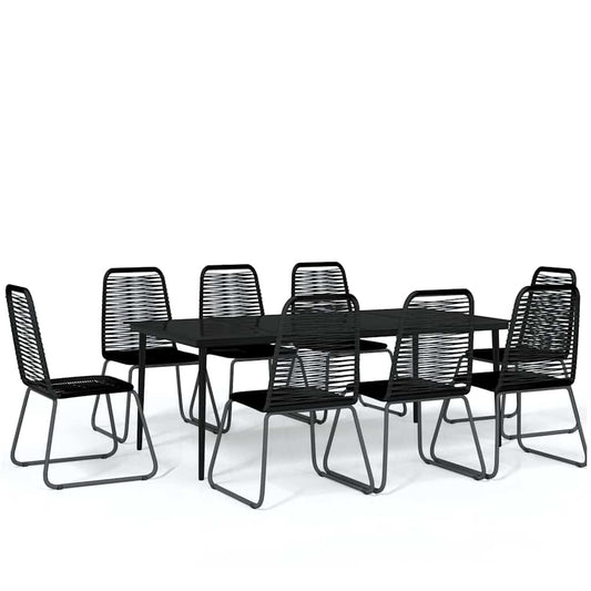 Garden Dining Set | Black