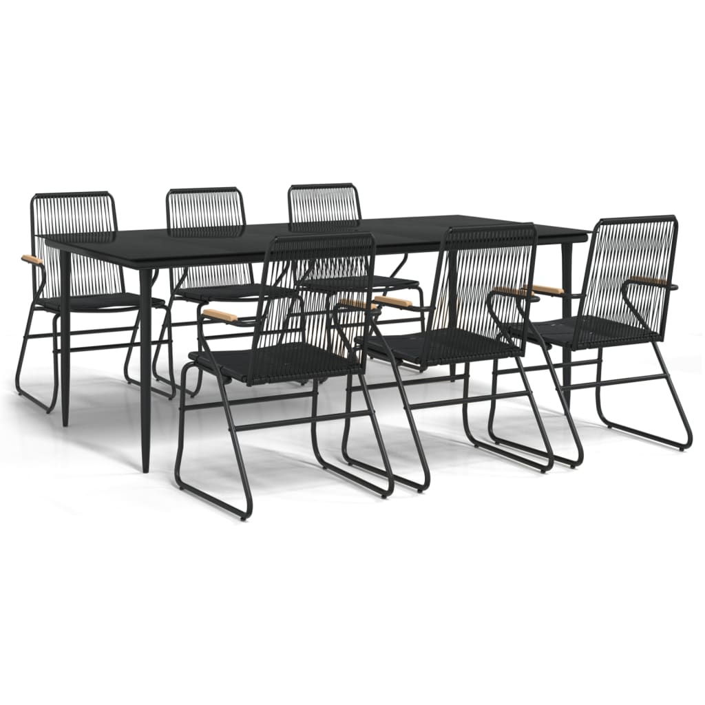 Garden Dining Set | Black