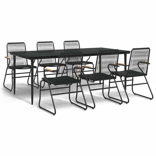 Garden Dining Set | Black