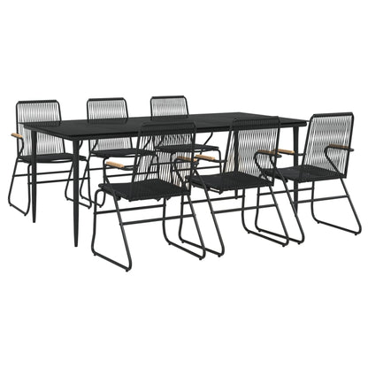 Garden Dining Set | Black