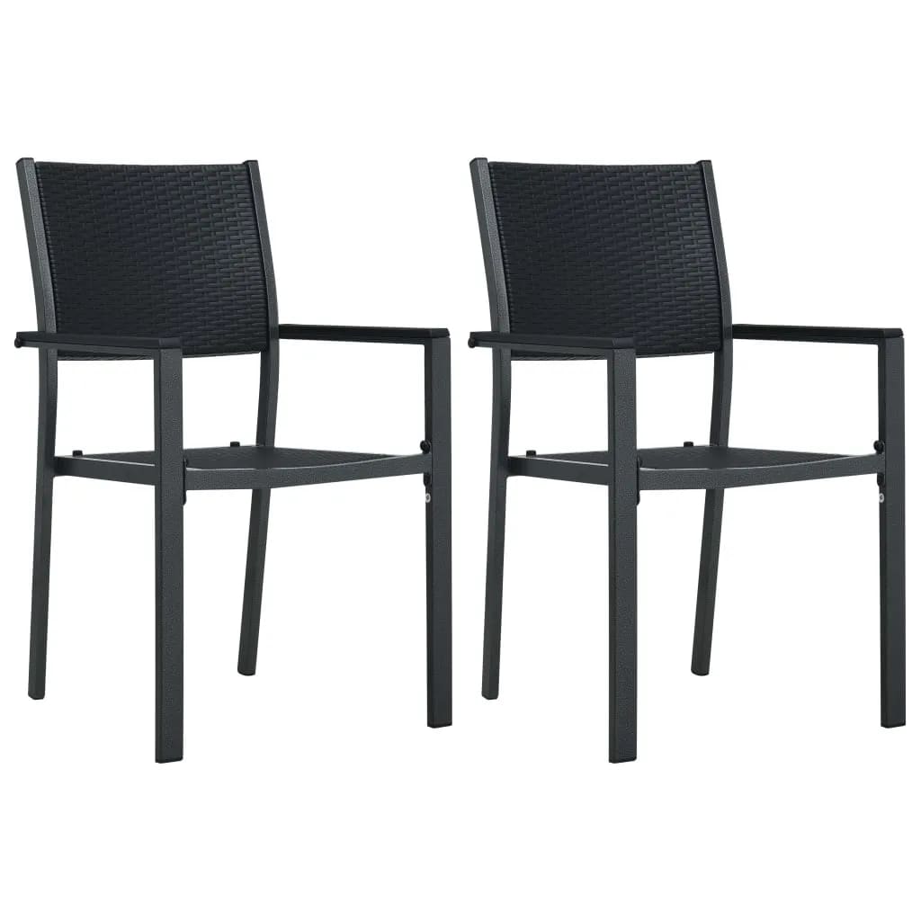 Garden Dining Set | Black and White