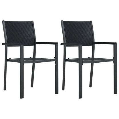 Garden Dining Set | Black and White