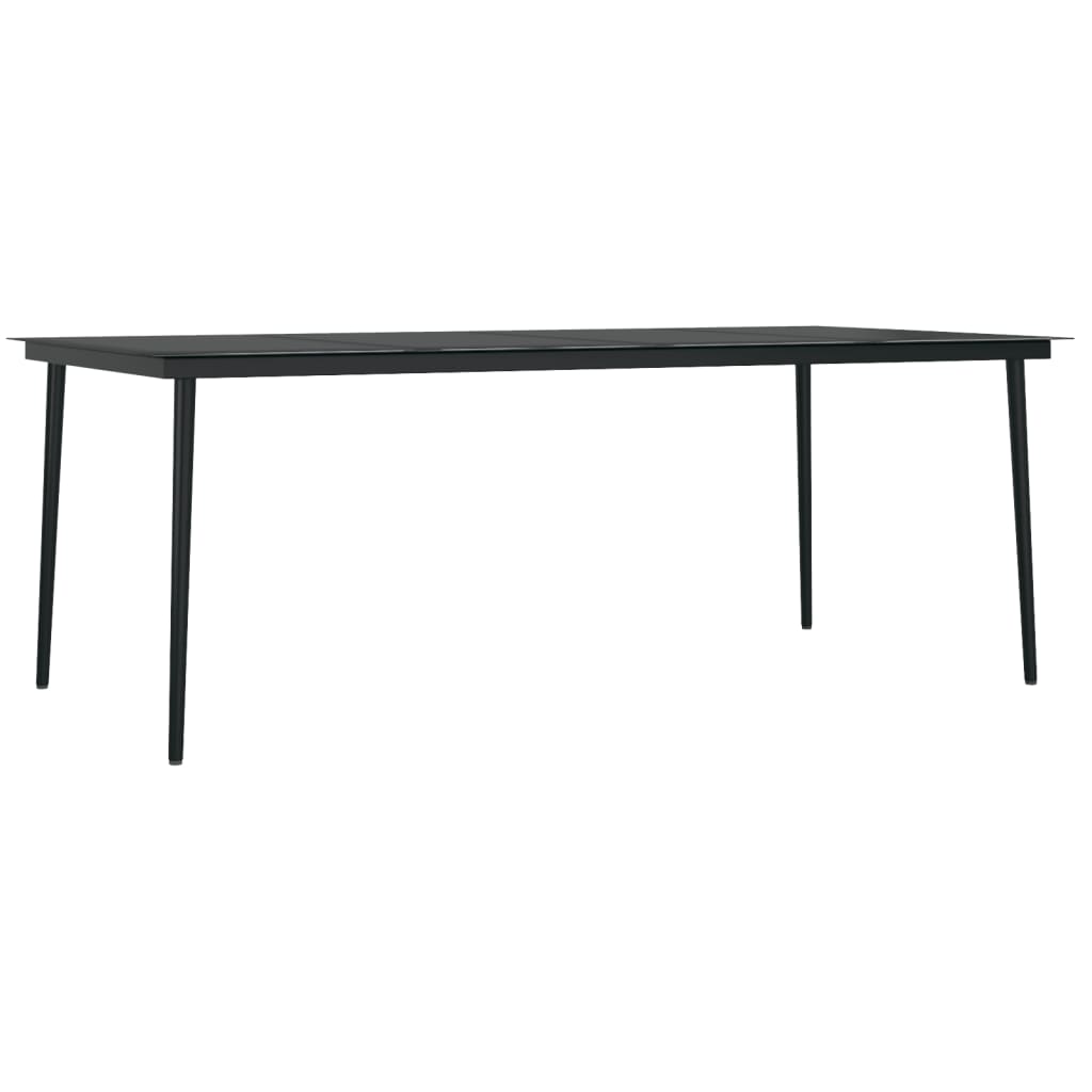 Garden Dining Set | Brown and Black