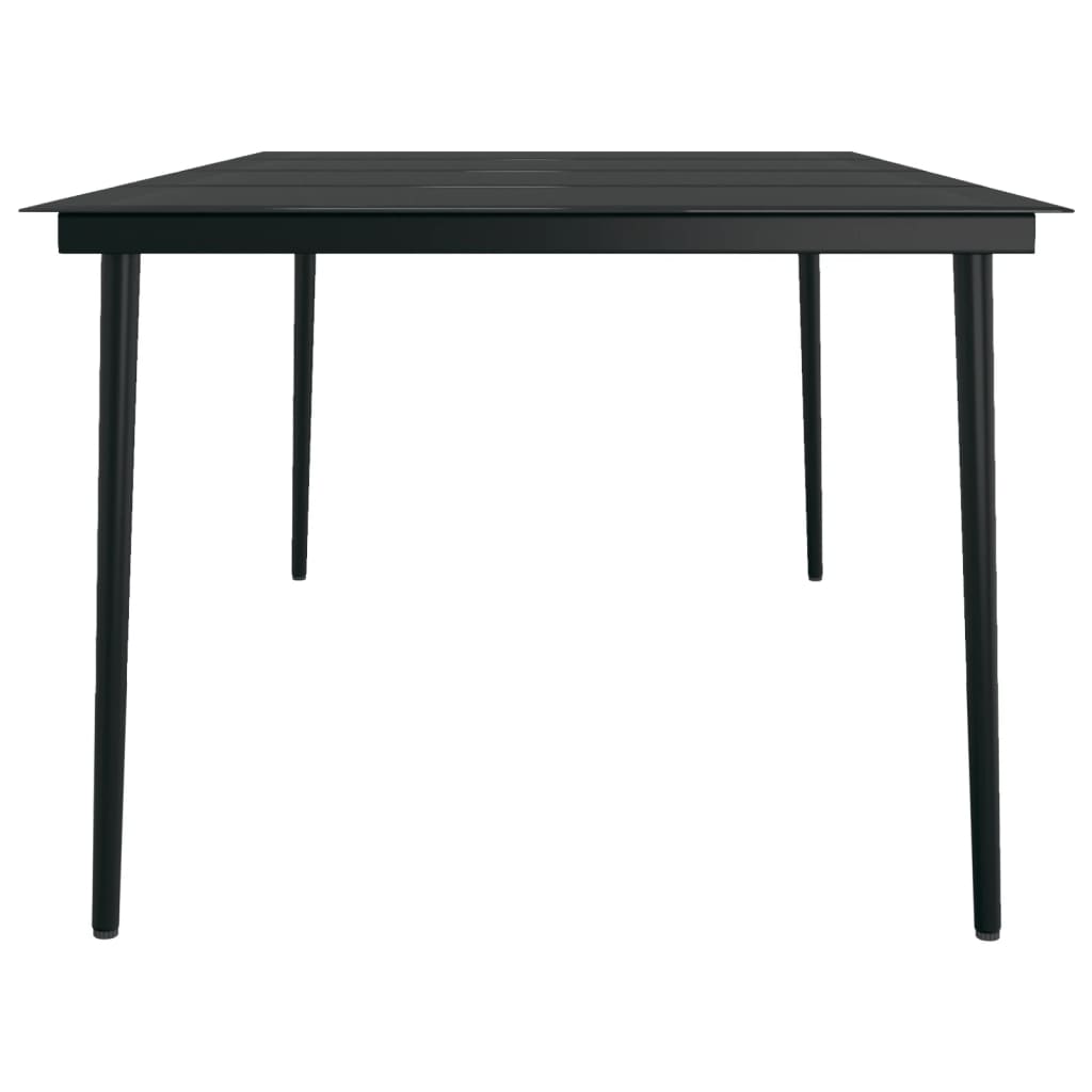 Garden Dining Set | Brown and Black
