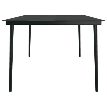 Garden Dining Set | Brown and Black