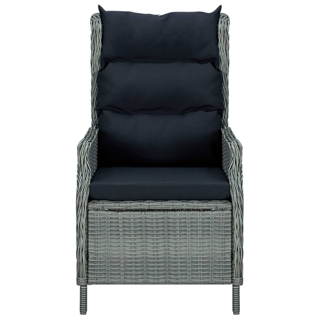 7 Piece Patio Dining Set Light Gray