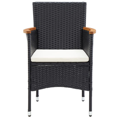 Garden Dining Chair | Set of 4 | Black