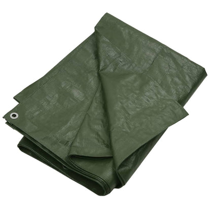 Tarpaulin 180 g/m² 3x3 m Green HDPE
