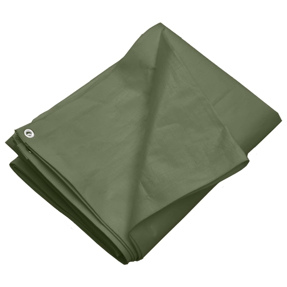 Tarpaulin 260 g/m² 4x6 m Green HDPE