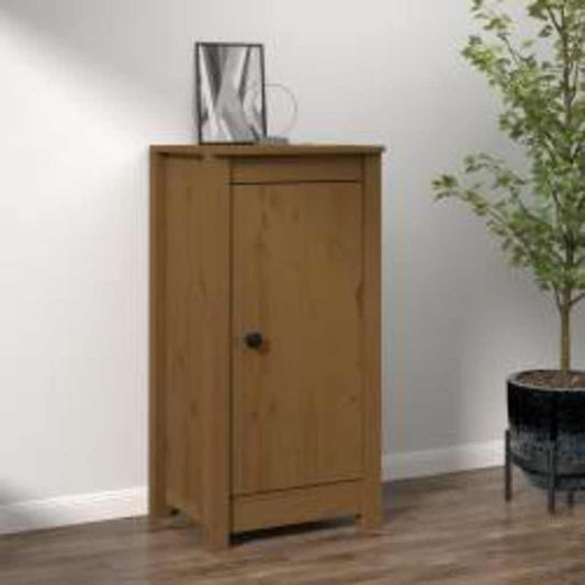 Sideboard Honey Brown 39x35x80 cm Solid Wood Pine
