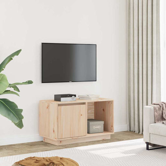 Tv Cabinet | Natural Wood | Solid Pine Wood | Tv Cabinet | Rectangular