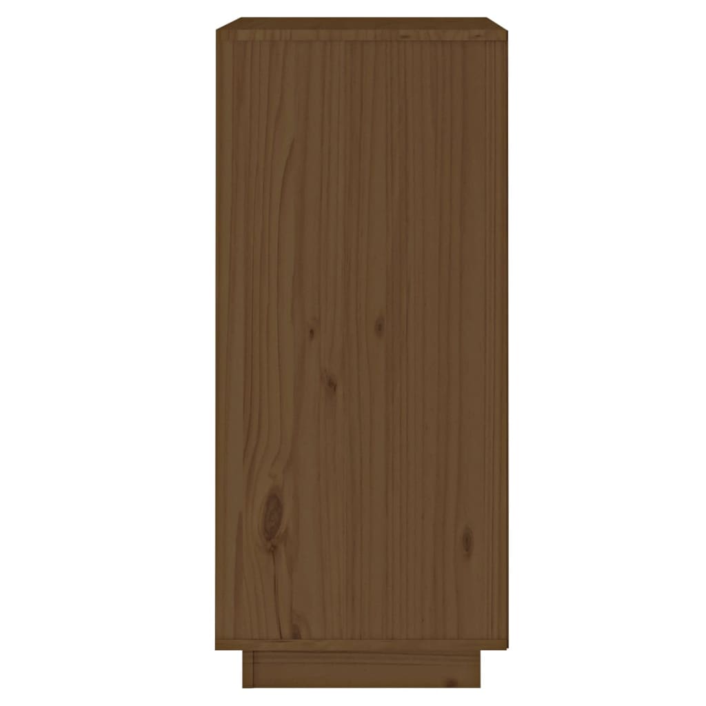 Sideboard Honey Brown 38x35x80 cm Solid Wood Pine