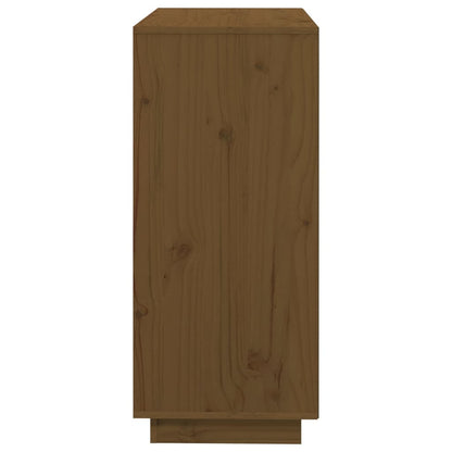 Sideboard Honey Brown 74x35x80 cm Solid Wood Pine