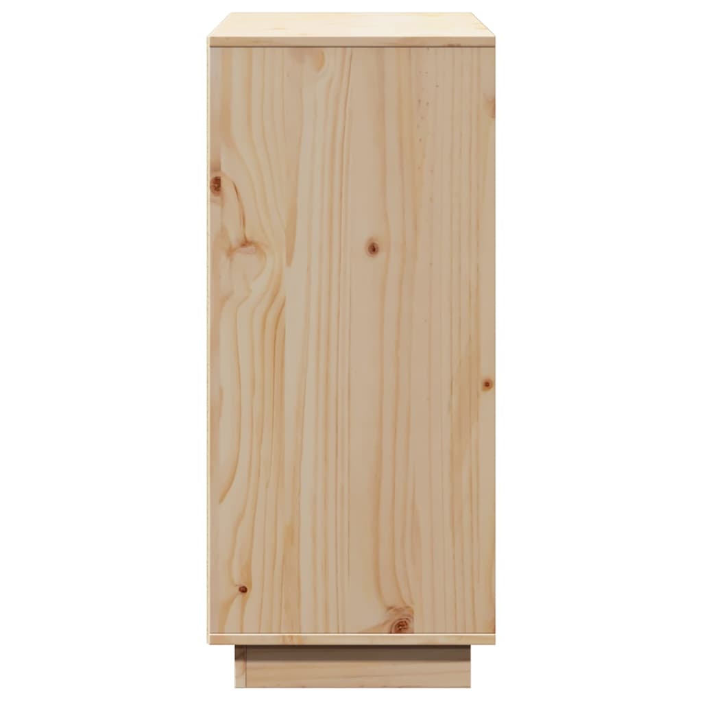 Sideboard 110.5x35x80 cm Solid Wood Pine