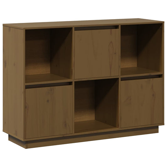 Sideboard | Honey brown | Solid pine wood | Medium | Cabinet