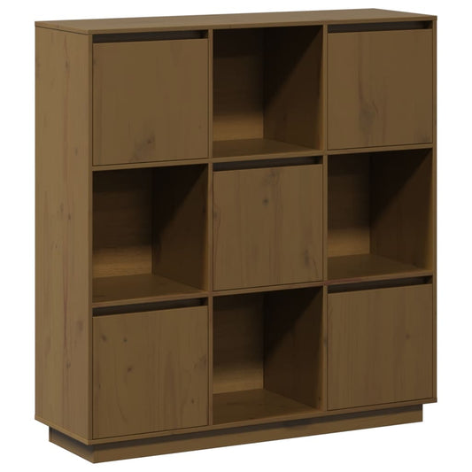 Highboard | Honey brown | Solid pine wood | Medium | Highboard