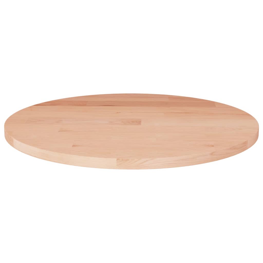 Round Table Top ??40x1.5 cm Solid Wood Oak
