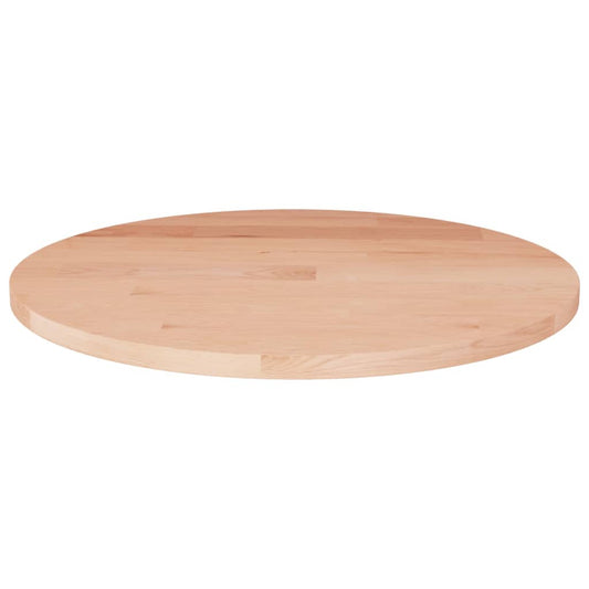 Round Table Top ??40x1.5 cm Solid Wood Oak