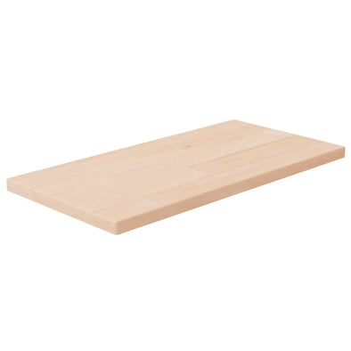 Shelf Board 40x20x1.5 cm Untreated Solid Wood Oak