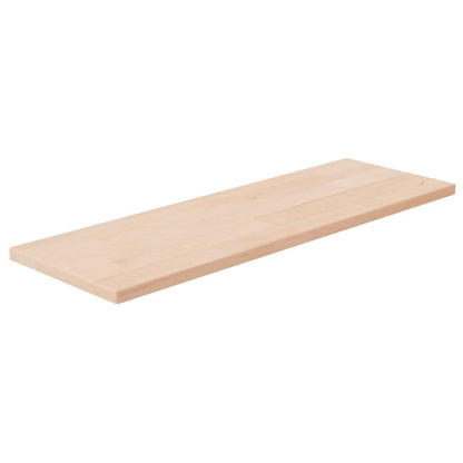 Shelf Board | Medium brown | Solid oak wood (untreated) | 60x20x1.5 cm