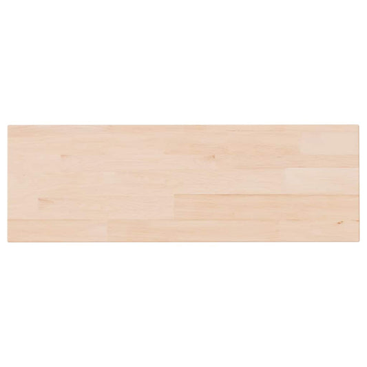 Shelf Board 60x20x1.5 cm Untreated Solid Wood Oak