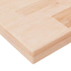 Shelf Board 40x20x2.5 cm Untreated Solid Wood Oak