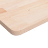 Bathroom Countertop 100x50x2.5 cm Untreated Solid Wood