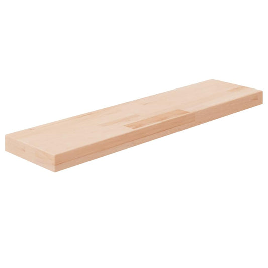 Shelf Board | Medium brown | Solid oak wood (untreated) | 80 x 20 x 4 cm
