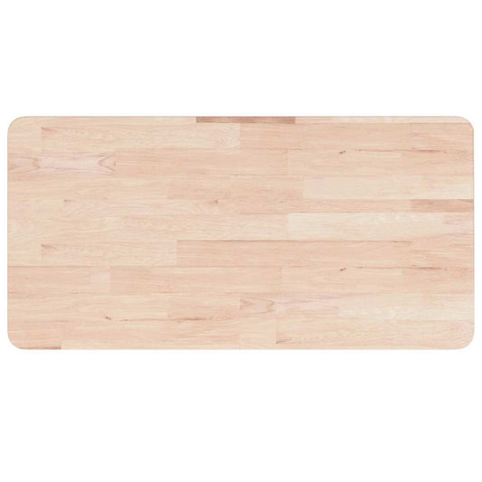 Bathroom Countertop 100x60x4 cm Untreated Solid Wood