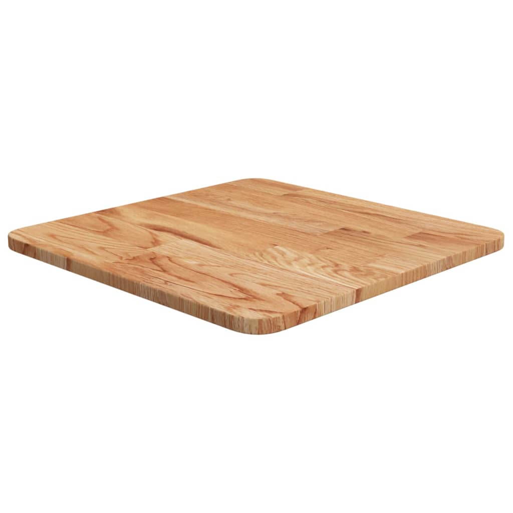 Table Top | Light brown | Solid oak wood | 40x40cm |  Durable