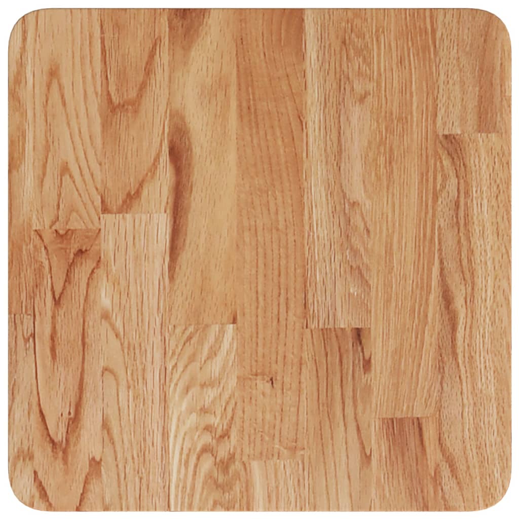Table Top | Light brown | Solid oak wood | 40x40cm |  Durable