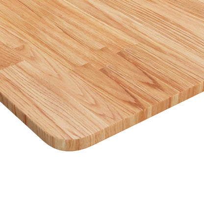 Table Top | Light brown | Solid oak wood | 40x40cm |  Durable