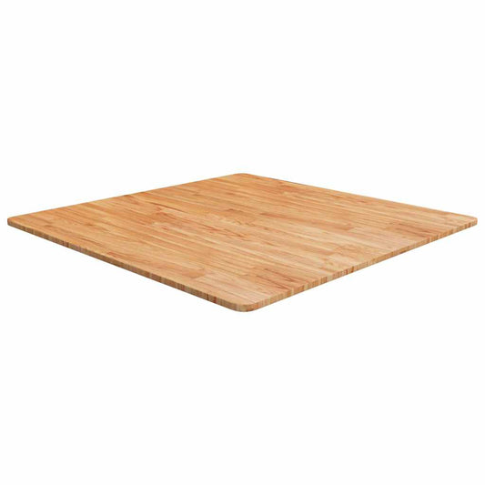 Table Top | Light brown | Solid oak wood | 90x90 cm | Durable