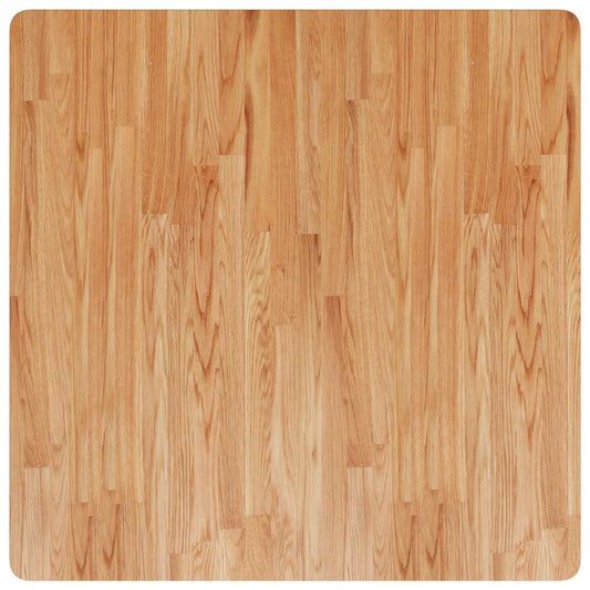 Table Top | Light brown | Solid oak wood | 90x90 cm | Durable