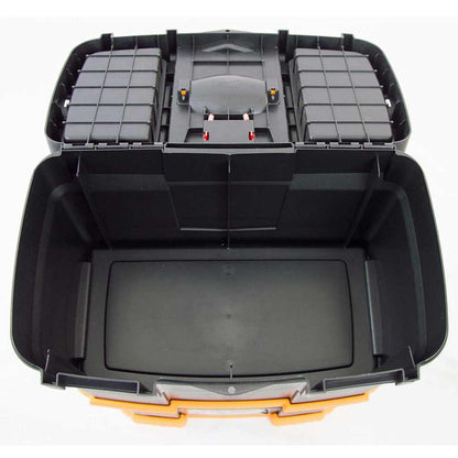 151840 vidaXL Rolling Tool Box 460x280x677 mm PP