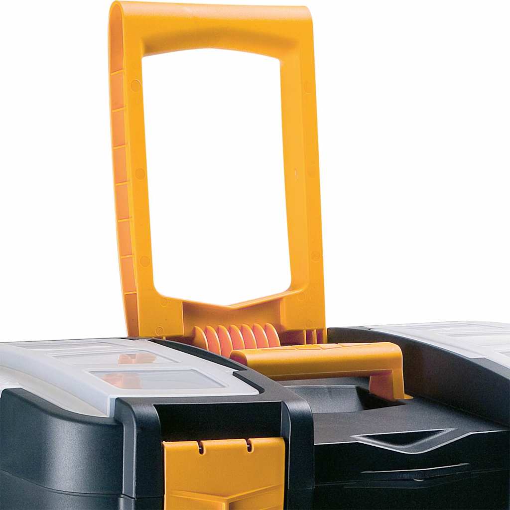 151840 vidaXL Rolling Tool Box 460x280x677 mm PP