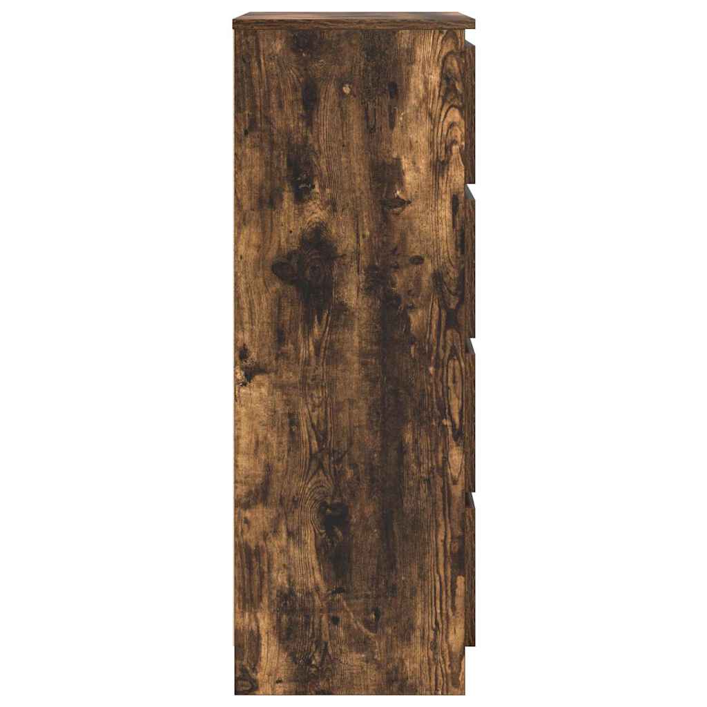 Sideboard Smoked Oak 60x35x98.5 cm Engineered Wood