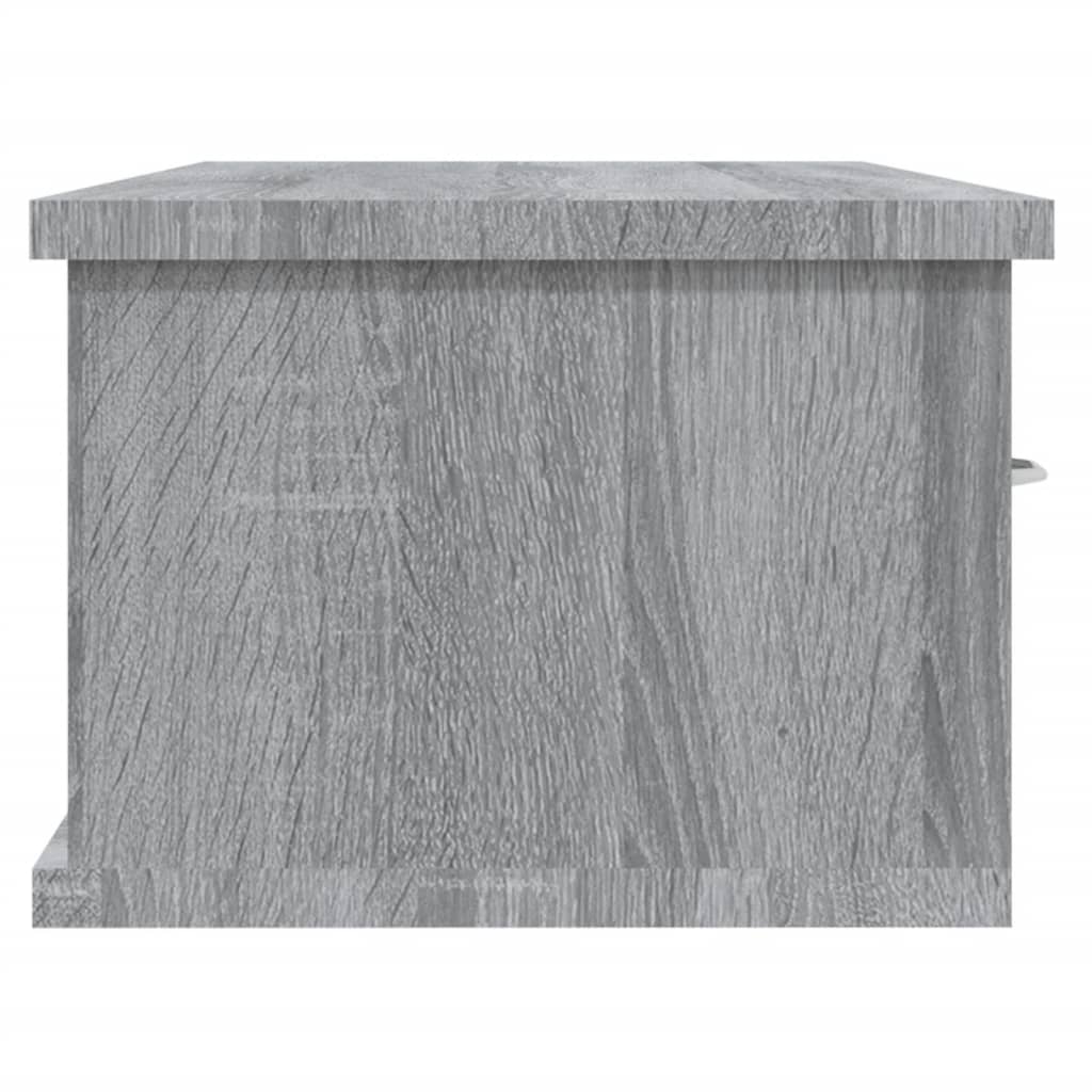 Wall Cabinet | Grey sonoma | Engineered wood | Medium | Wall Cabinet