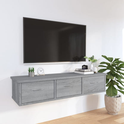 Wall Cabinet | Grey sonoma | Engineered wood | Medium | Wall Cabinet