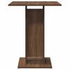 Bistro Table Brown Oak 60x60x75 cm Engineered Wood