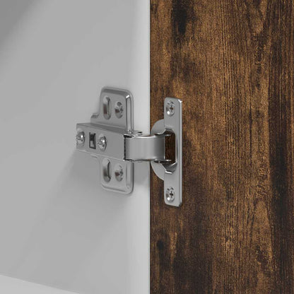 Hanging Cabinet Lyon Smoked Oak 60x31x60 cm Engineered Wood