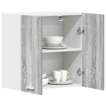 Hanging Cabinet Lyon Grey Sonoma 60x31x60 cm Engineered Wood