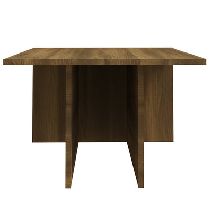 Coffee Table Brown Oak 111.5x50x33 cm Engineered Wood